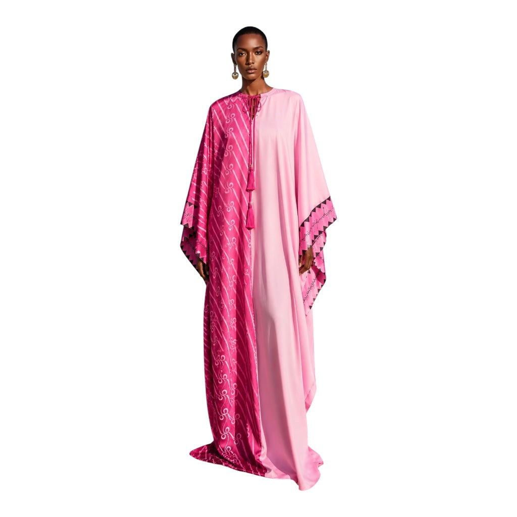 ÁkwàVékpù Signature Silk Kaftan