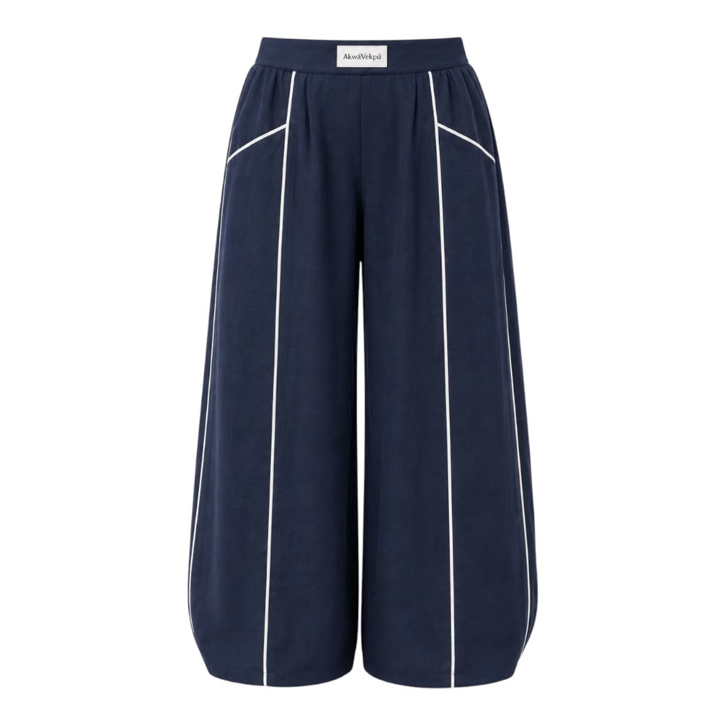 ÁkwàVékpù Barrel trouser